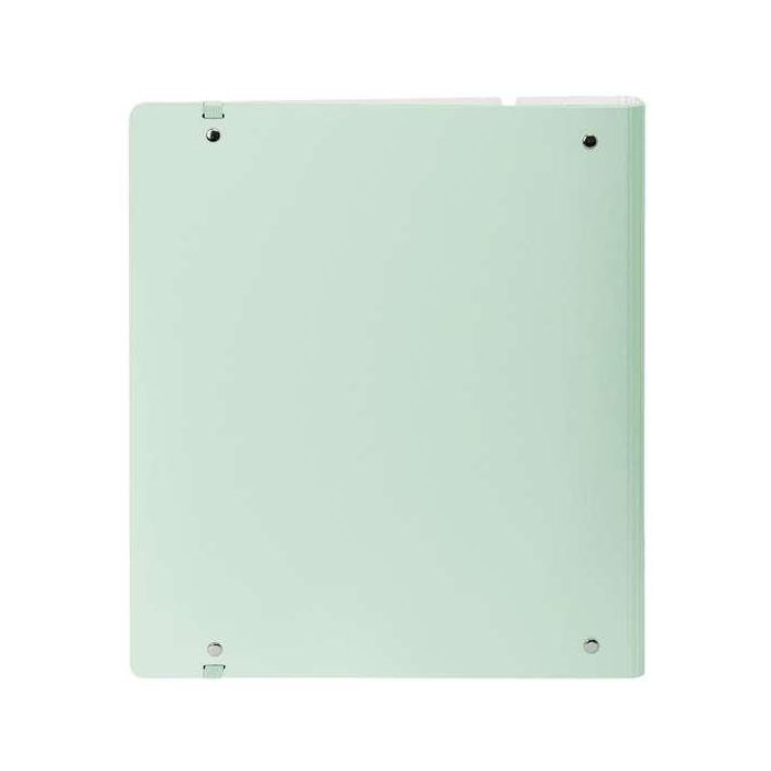 Carpeta Con Recambio Safta Din A4 Cuadro 5 mm Polipropileno Foam 4 Anillas 35 mm Verde Claro 3 Carpeta Con Recambio Safta Din A4 Cuadro 5 mm Polipropileno Foam 4 Anillas 35 mm Verde Claro 3