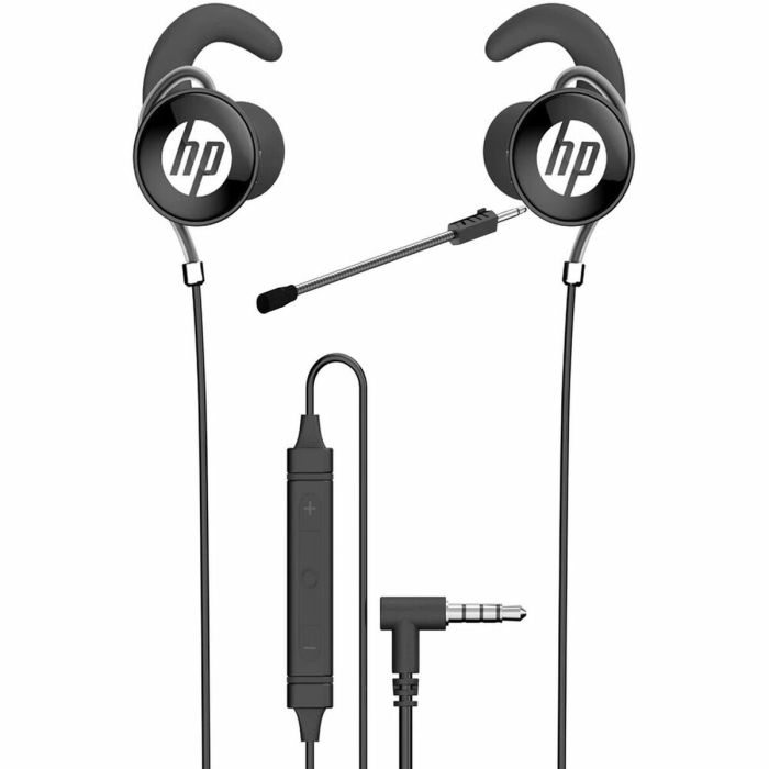 Auriculares con Micrófono HP DHE-7004 Negro 2