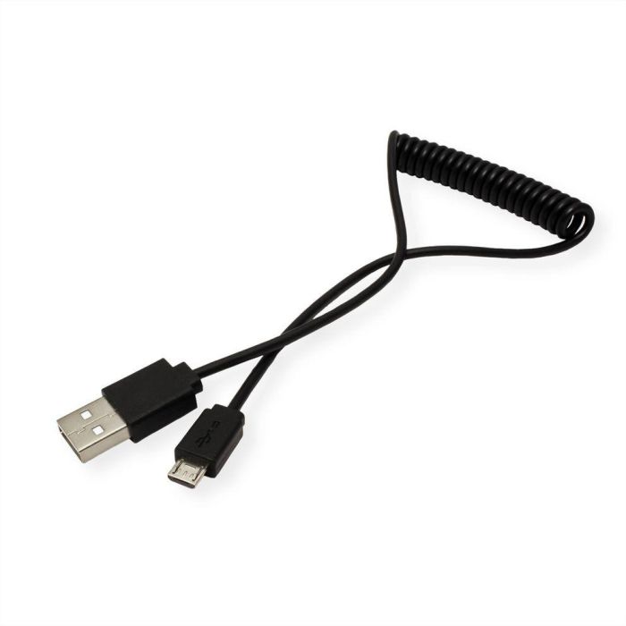 USB2.0 SPIRALKABEL A-MICROB 3 USB2.0 SPIRALKABEL A-MICROB 3