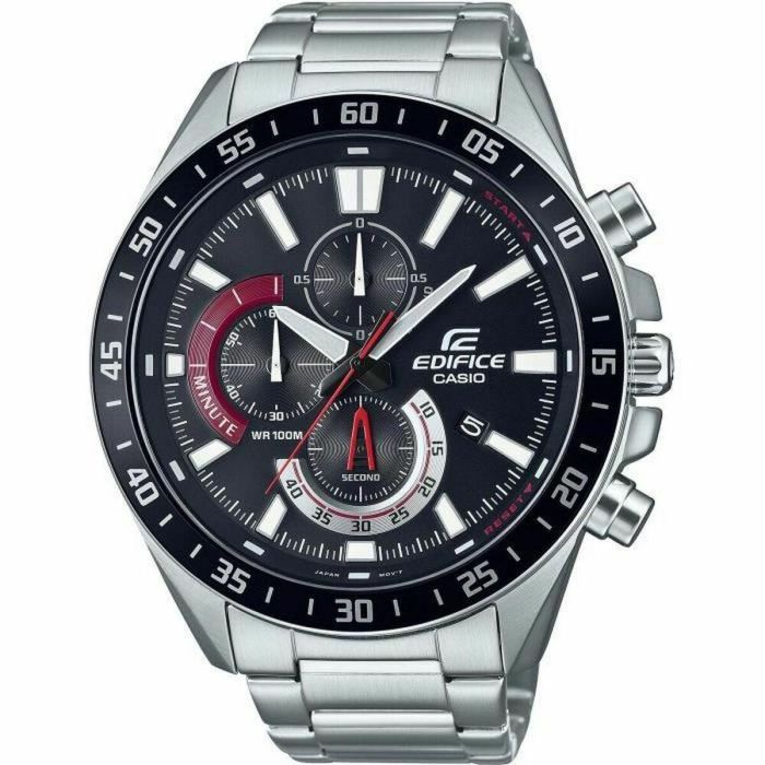 CASIO - Reloj de acero inoxidable - EDIFICE - Gris