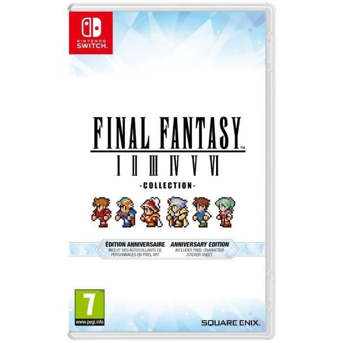 Final Fantasy I a VI - Juego para Nintendo Switch - Edición de aniversario Final Fantasy I a VI - Juego para Nintendo Switch - Edición de aniversario