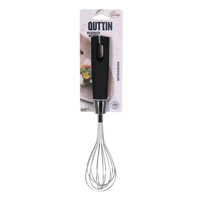 Batehuevos Foodie Quttin - Batidor de huevos de acero inoxidable (18 Unidades) 3 Batehuevos Foodie Quttin - Batidor de huevos de acero inoxidable (18 Unidades) 3