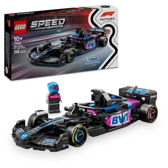 LEGO 77248 Coche de Carreras BWT Alpine F1 Team A524 Speed Champions Maqueta Construcción Fórmula 1 2024 con Minifigura Piloto 0 LEGO 77248 Coche de Carreras BWT Alpine F1 Team A524 Speed Champions Maqueta Construcción Fórmula 1 2024 con Minifigura Piloto 0