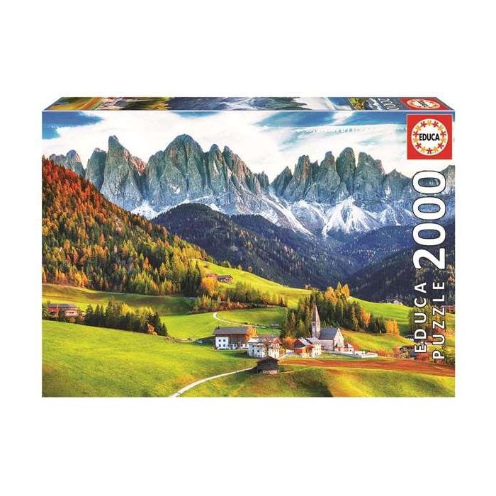 Puzzle 2000 piezas otoño en las dolomitas Puzzle 2000 piezas otoño en las dolomitas