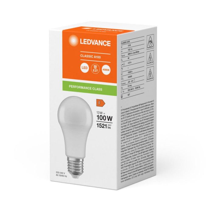 [LVE-4099854048968] Ledvance/Osram Bombilla LED "Classic" E27 13W 1521Lm 4000K 200º IP20 1