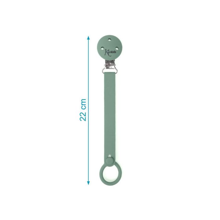 KioKids Sujetachupetes Pinza de Silicona y Acero Inoxidable Color Sage para Chupetes con Anilla Bebé +0 Meses Evita Pérdidas 3 KioKids Sujetachupetes Pinza de Silicona y Acero Inoxidable Color Sage para Chupetes con Anilla Bebé +0 Meses Evita Pérdidas 3