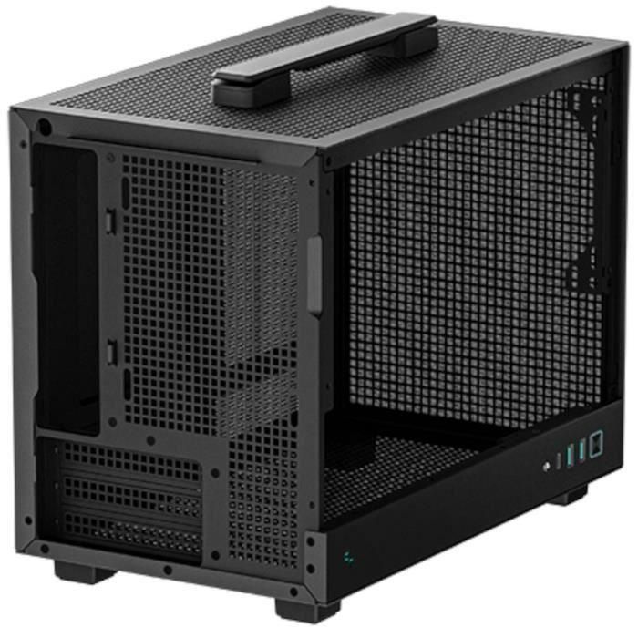 Caja PC - DEEPCOOL - CH160 - Sin fuente de alimentación - Minitorre - Formato M-ITX - Negra 3 Caja PC - DEEPCOOL - CH160 - Sin fuente de alimentación - Minitorre - Formato M-ITX - Negra 3