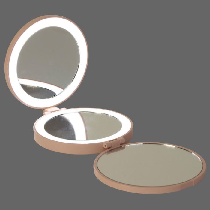 Espejo Led De Aumento Tríptico Cosmetic Club 2 Espejo Led De Aumento Tríptico Cosmetic Club 2