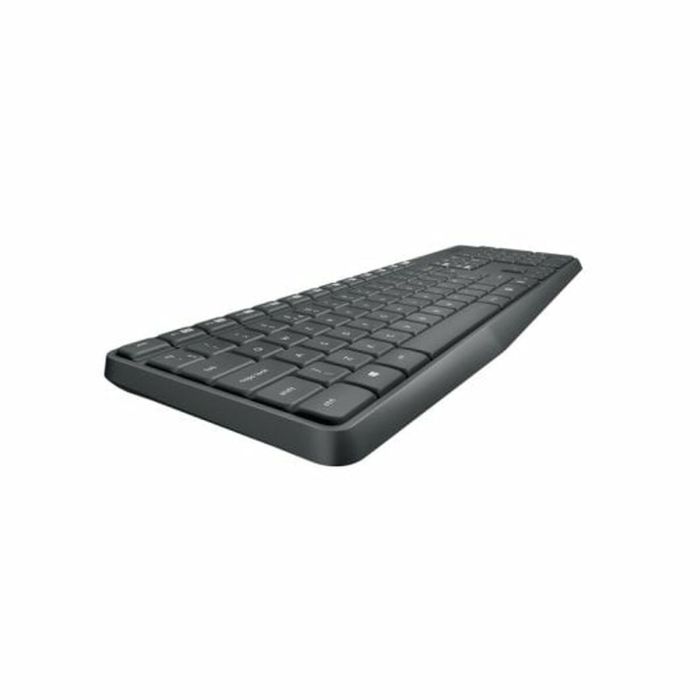 Teclado Logitech Gris QWERTY 2