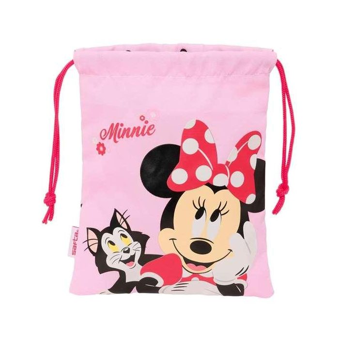 Safta Saquito Merienda Minnie Mouse Nalve 250x200 mm Safta Saquito Merienda Minnie Mouse Nalve 250x200 mm