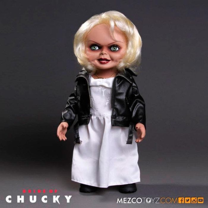 Figura Tiffany La Novia de Chucky parlante 38cm 3 Figura Tiffany La Novia de Chucky parlante 38cm 3