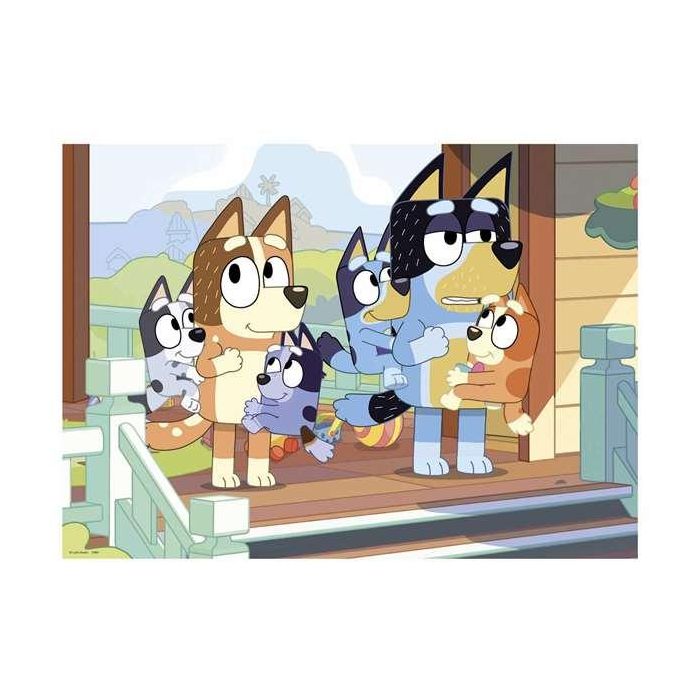 Puzzle 100 bluey (madera) 2 Puzzle 100 bluey (madera) 2