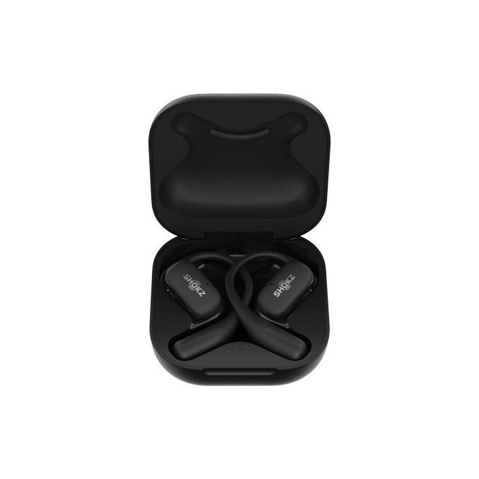 Shokz OpenFit Auriculares Bluetooth Inalámbricos Bone Conduction Negro