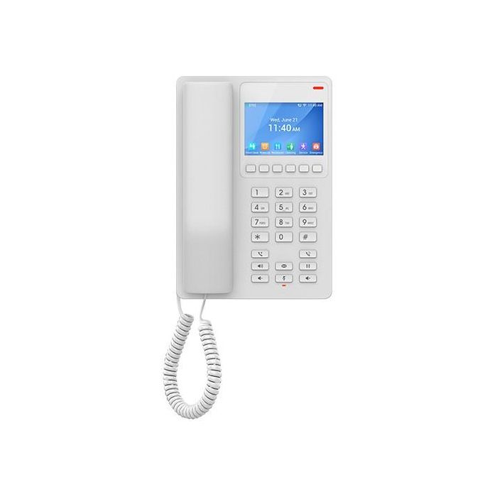 Grandstream GHP630W Teléfono IP Hotelero WiFi Blanco