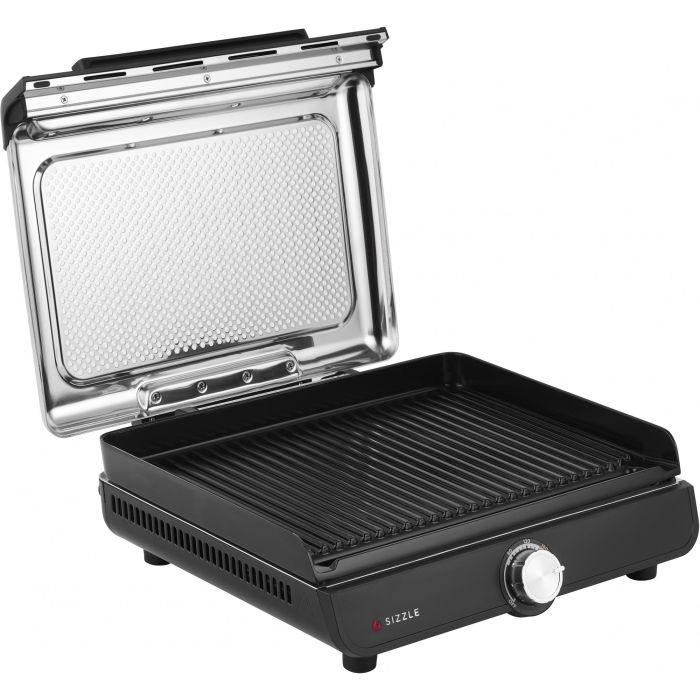 Ninja GR101EU Parrilla y Plancha de Interior Sizzle, Antiadherente, Gran Capacidad, Sin Humo, Temperatura Controlada hasta 260°C 14 Ninja GR101EU Parrilla y Plancha de Interior Sizzle, Antiadherente, Gran Capacidad, Sin Humo, Temperatura Controlada hasta 260°C 14