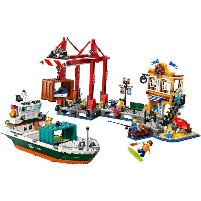 LEGO 60422 City El Puerto y el Barco Mercante, juguete de construcción para 8+ años 4 LEGO 60422 City El Puerto y el Barco Mercante, juguete de construcción para 8+ años 4