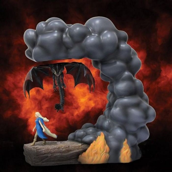 Enesco Figura Levitadora de Drogon de Juego de Tronos con Luz LED, 16 x 24 x 28 cm 4