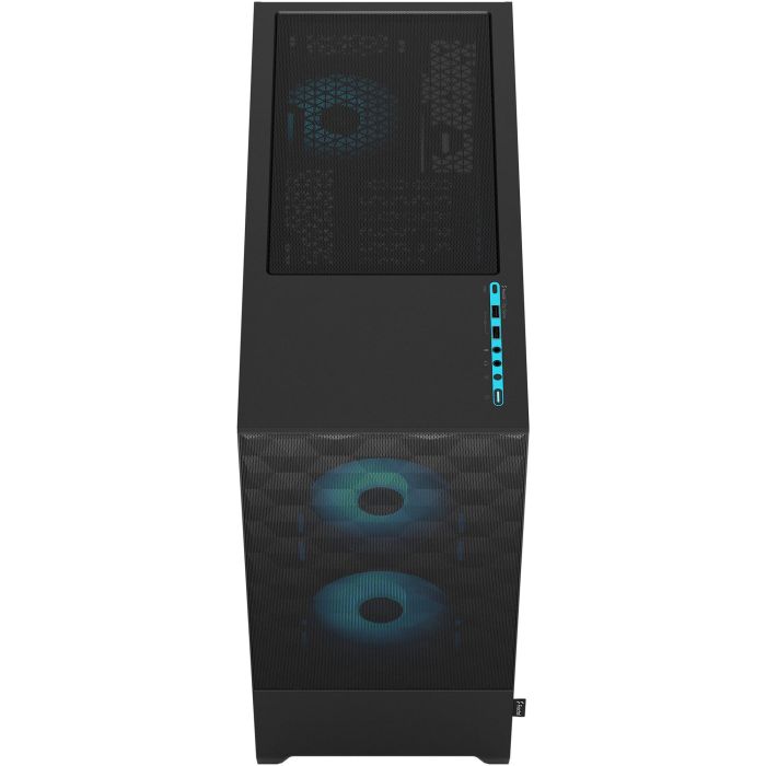 Fractal Design Pop Air RGB Cyan Core TG Clear Tint Torre PC, ATX, micro ATX, Mini-ITX, Cristal Templado, Negro/Cian 9 Fractal Design Pop Air RGB Cyan Core TG Clear Tint Torre PC, ATX, micro ATX, Mini-ITX, Cristal Templado, Negro/Cian 9
