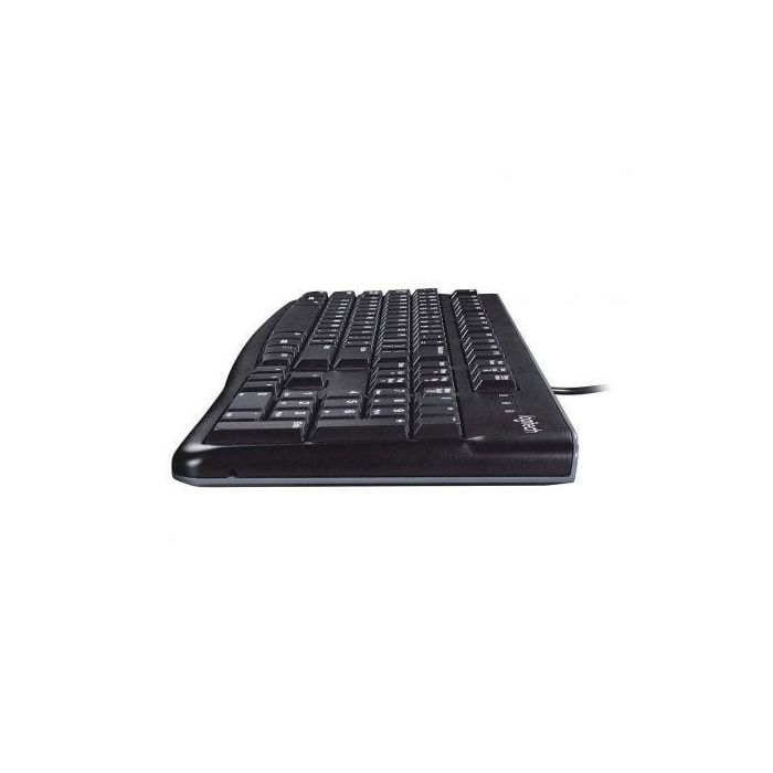 Logitech Teclado K120 Cable Usb Qwerty Español Negro 4 Logitech Teclado K120 Cable Usb Qwerty Español Negro 4