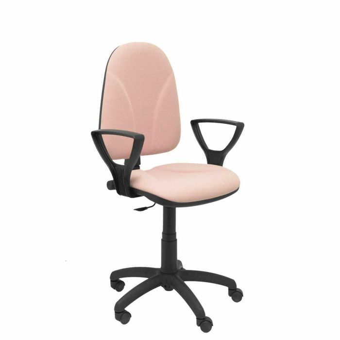 Piqueras y Crespo Silla de Oficina Algarra Giratoria con Brazos - Tejido Bali Rosa, Ergonómica y Anatómica Piqueras y Crespo Silla de Oficina Algarra Giratoria con Brazos - Tejido Bali Rosa, Ergonómica y Anatómica