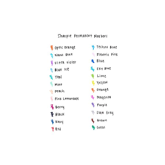 Sharpie Blister Fine 28 Unid. Multicolor Punta Fina 2061129 4