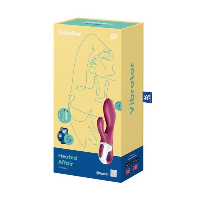 Satisfyer Heated affair vibrador efecto calor con app Satisfyer Heated affair vibrador efecto calor con app