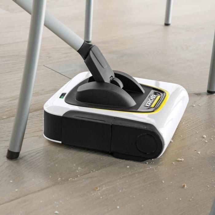Karcher KAR4054278974750 KB 5 Escoba eléctrica inalámbrica | Batería 30 min suelos duros (20 min alfombra) | Compacta y ligera 1,2 Kg 5