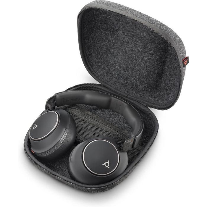 Poly Voyager Surround 80 UC Auriculares Inalámbricos Bluetooth con Cancelación de Ruido Activo y Certificación Microsoft Teams 3