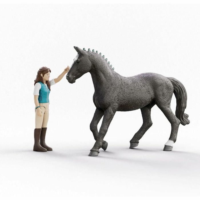 Schleich 42712 Figuras especiales Cavaliere Lisa y Storm Horse Club a partir de 4 años 7