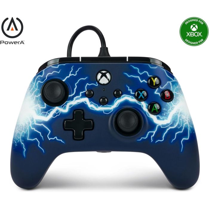 Power A Advantage Mando con Cable para Xbox Series X|S - Relámpago XBGP0169-01 Power A Advantage Mando con Cable para Xbox Series X|S - Relámpago XBGP0169-01