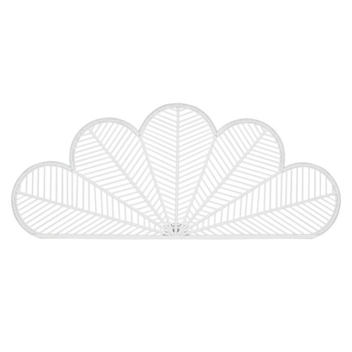DKD Home Decor Cabecero para Cama de 180cm Urban Bambú Ratán Blanco Diseño Floral 190x81 cm 0 DKD Home Decor Cabecero para Cama de 180cm Urban Bambú Ratán Blanco Diseño Floral 190x81 cm 0