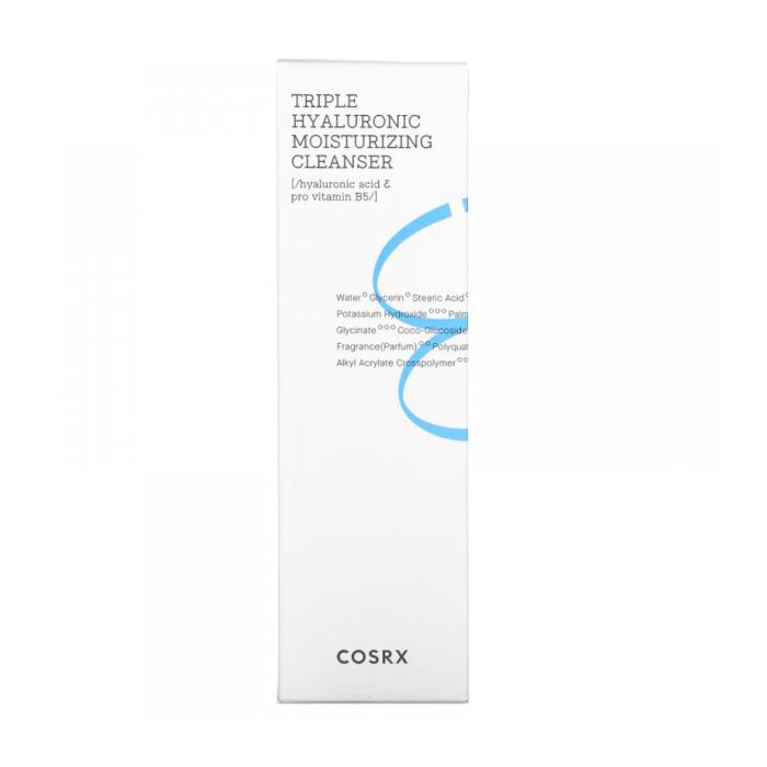 Cosrx Triple hyaluronic moisturizing limpiadora 150 ml Cosrx Triple hyaluronic moisturizing limpiadora 150 ml