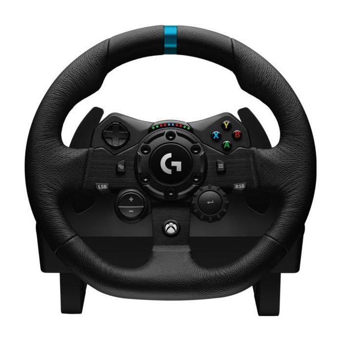 Logitech Volante y Pedales G923 con TrueForce para Simulación de Carreras Avanzada 1