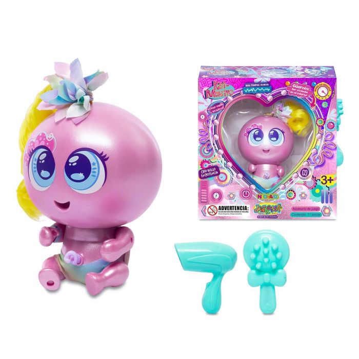 Bandai D909916 Ksimerito Susikin Biuty Taim Muñeca con brillo metalizado, maquillaje y accesorios de belleza 1 Bandai D909916 Ksimerito Susikin Biuty Taim Muñeca con brillo metalizado, maquillaje y accesorios de belleza 1