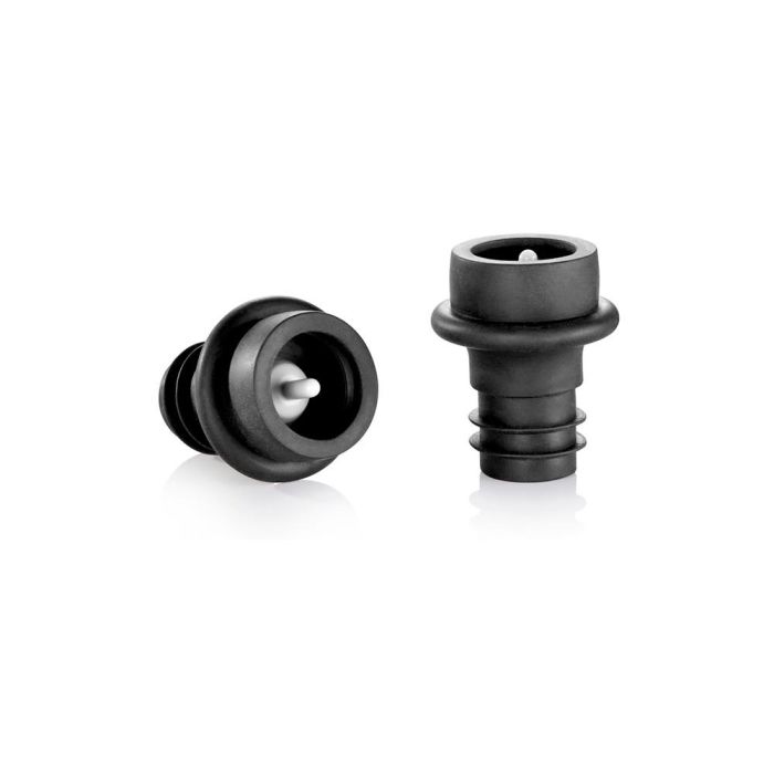 Tescoma Bomba de Vacío Uno Vino + 2 Tapones de Vacío, Kit Completo para Conservar Botellas de Vino Abiertas Selladas al Vacío 1