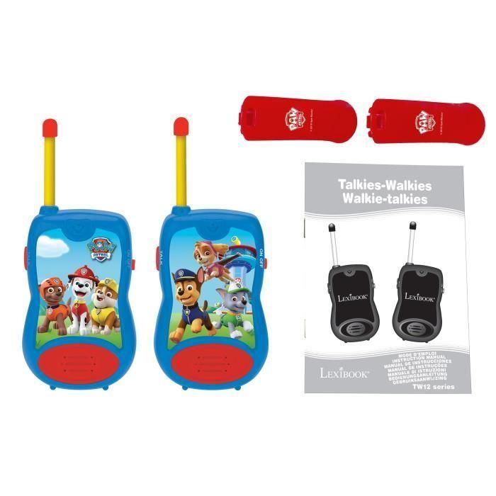 Lexibook TW12PA Walkie-Talkie Patrulla Canina para Niños, 100m de Alcance 3 Lexibook TW12PA Walkie-Talkie Patrulla Canina para Niños, 100m de Alcance 3