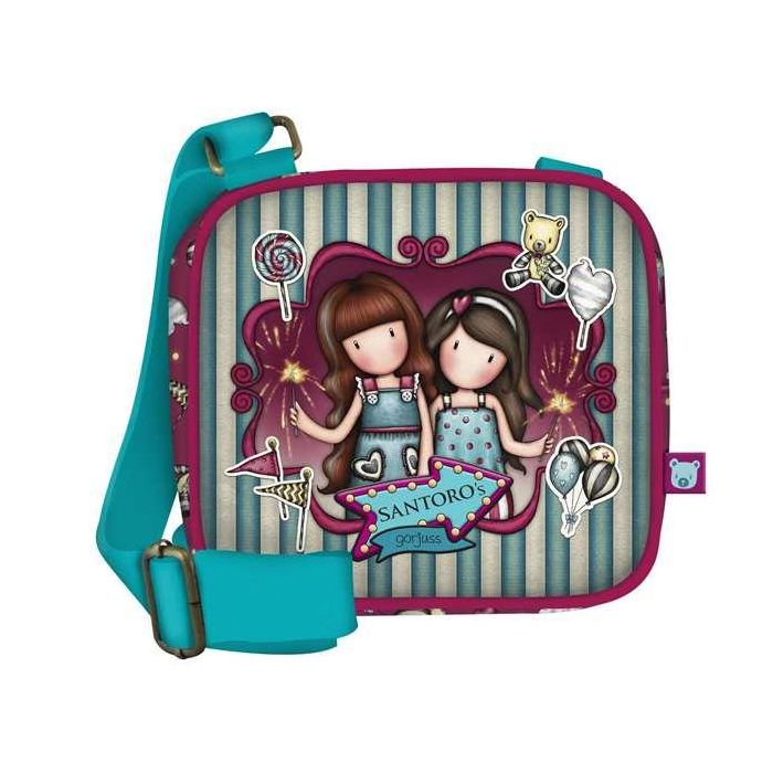 Bolso Bandolera Gorjuss Fireworks Granate (16.5 x 15 x 6.5 cm) Bolso Bandolera Gorjuss Fireworks Granate (16.5 x 15 x 6.5 cm)