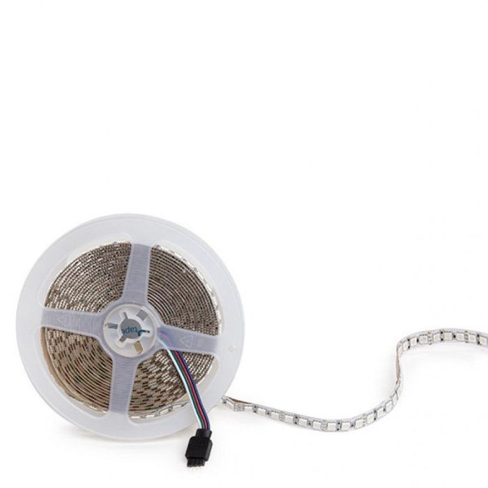 Tira de 600 LEDs 82W 5.000Lm SMD5050 12VDC IP21 RGB x5M 40.000H [CA-120-5050-12-RGB-IP21 2