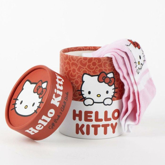 Calcetines Hello Kitty 3 pares (36-43) 2 Calcetines Hello Kitty 3 pares (36-43) 2
