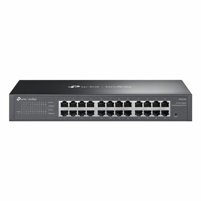 TP-LINK ES224G Switch Gestionado L2 Gigabit Ethernet 24 Puertos 10/100/1000 Negro