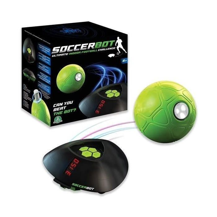 Famosa Juego Soccerbot: Robot de Fútbol Inteligente para Niños, Desafío Deportivo para Jugar Dentro de Casa, Edad +6 años Famosa Juego Soccerbot: Robot de Fútbol Inteligente para Niños, Desafío Deportivo para Jugar Dentro de Casa, Edad +6 años