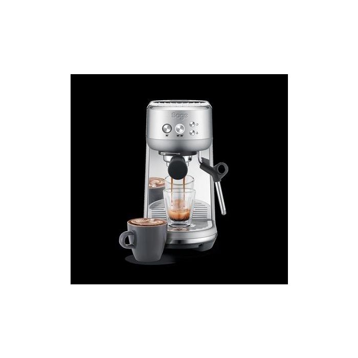 Sage Cafetera Espresso Manual Bambino INOX, Portafiltros 54 mm, 19 g, ThermoJet, Texturizado Leche, PID 4 Sage Cafetera Espresso Manual Bambino INOX, Portafiltros 54 mm, 19 g, ThermoJet, Texturizado Leche, PID 4