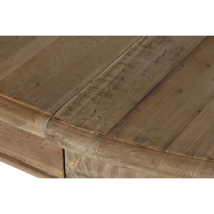 Mesa de Comedor Home ESPRIT Natural Abeto 100 x 100 x 78 cm 8