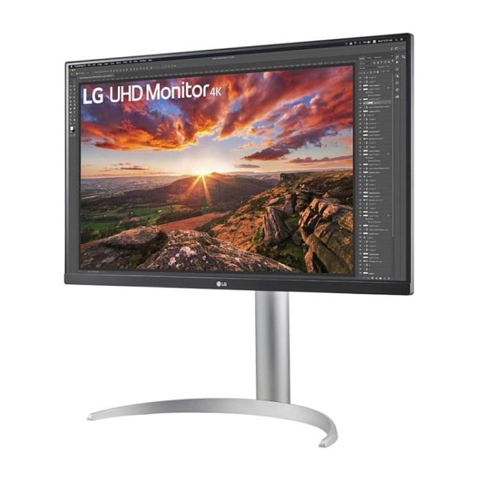 LG 27UP850K-W Monitor 27" 4K IPS 3840x2160 5ms 60Hz HDR10 DP HDMI Altavoces Negros 1