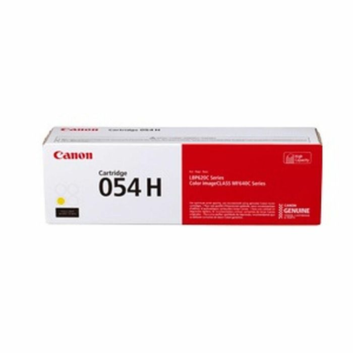 Canon Toner Amarillo I-Sensys Lbp621Cw, 623Cdw, 623Cw - I-Sensys Mf641Cw, 643Cdw, 645Cx - 054H 1