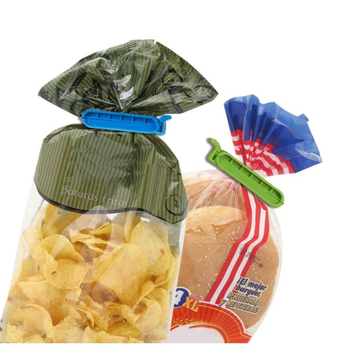Set de 7 Pinzas Cierra Bolsas Privilege (24 Unidades) 2 Set de 7 Pinzas Cierra Bolsas Privilege (24 Unidades) 2