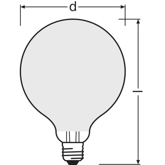 [LVE-4099854061752] Ledvance/Osram Bombilla LED "Classic" E27 11W 1521Lm 4000K 300º IP20 Regulable 1