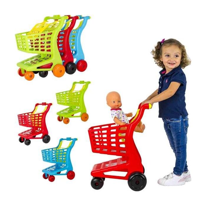 Carro compra supermercado mod sdos 43x34x53,5cm