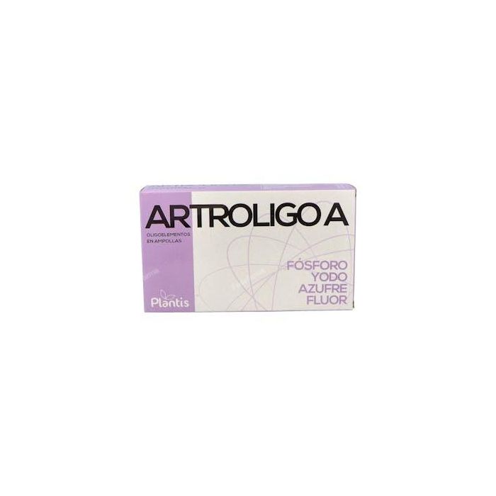 ARTESANIA Artroligo A P-F-S-I, Preparación líquida bebible de sales minerales con fósforo, flúor, azufre y yodo, 20 ampollas