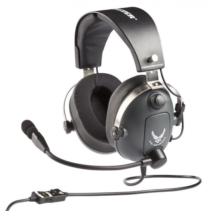 Thrustmaster T.Flight U.S. Air Force Edition Auriculares Gaming Diadema 3,5 mm Negro - 4060104 0 Thrustmaster T.Flight U.S. Air Force Edition Auriculares Gaming Diadema 3,5 mm Negro - 4060104 0